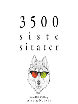 cover image of 3500 siste sitater
